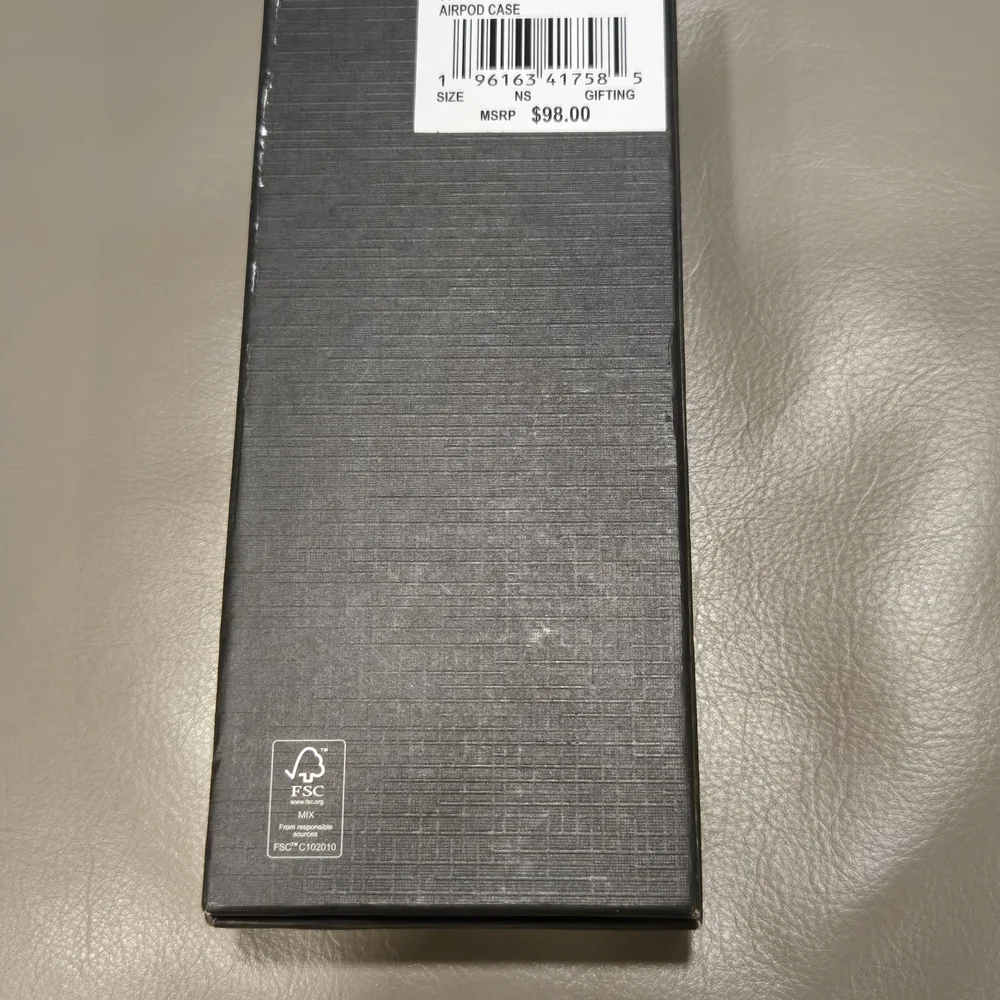 Airpod Case With Lanyard Blue Michael Kors NWT